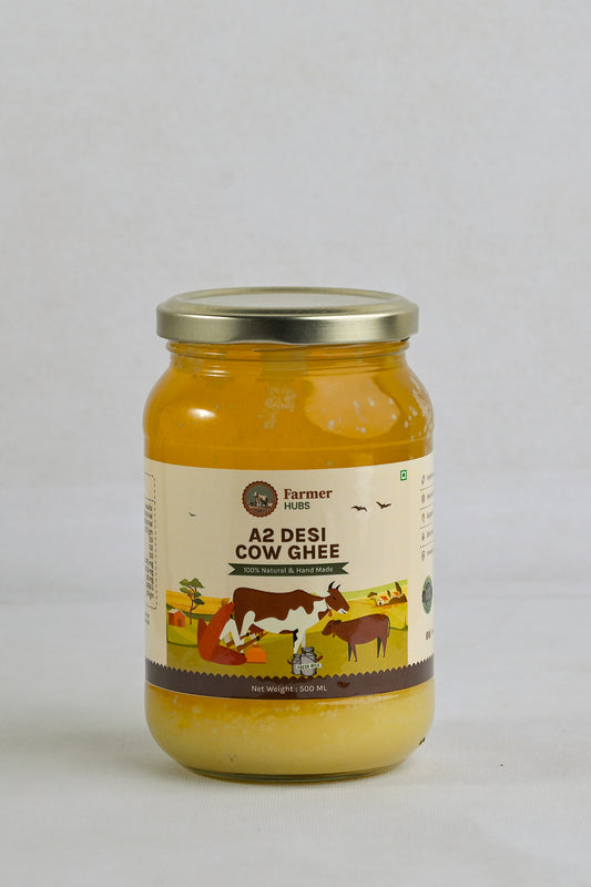 Desi A2 Cow Bilona Ghee 500ml